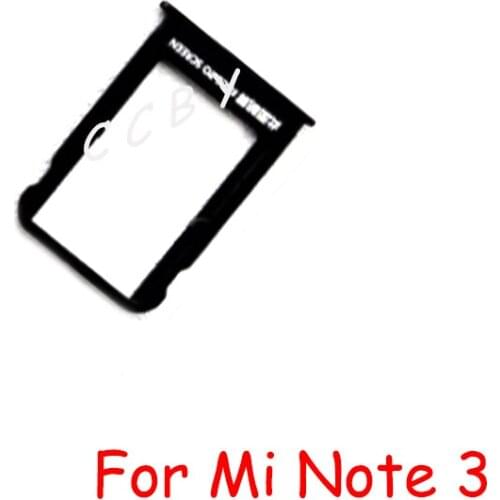 SIM Card Tray Holder Slot Adapter Socket For Xiaomi Mi Note 3 Replacement Parts
