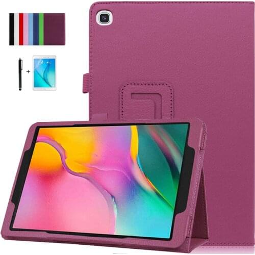Magnetic Smart Stand for Samsung Galaxy Tab S6 Lite 10.4'' 2020 PU Leather Flip Cover Tablet Case for P610 SM-P610 P615+Film+Pen