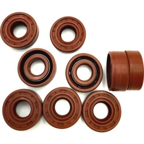 2pieces/FKM Shaft Oil grease Seal TC-16*26*7 16*27*7 16*28*7 16*29*7 16*30*7/8/10 16*32*7 Covered Double Lip With Garter Spring