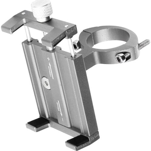 Mobile Phone Holder Mount Bicycle Navigation Fixed Bracket Moto Handlebar Aluminum Alloy for iPhone for Samsung GPS Bike Rack