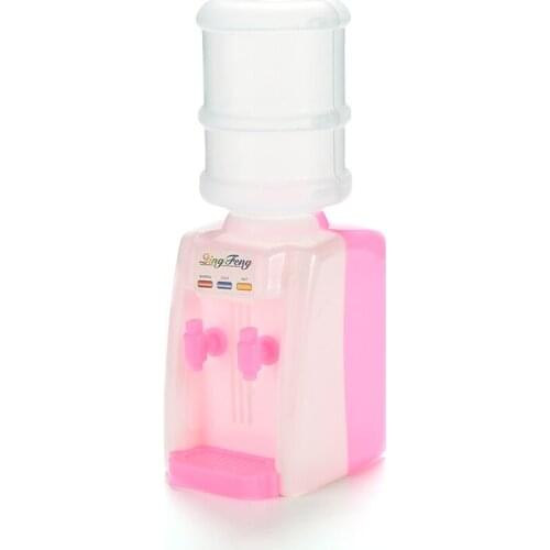 One Pcs 14.5 CM Hight Cute Water Fountains For Girl Dolls Furniture Doll Accessories Baby Toys Christmas Gifts