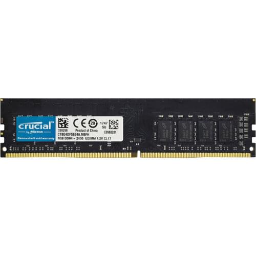 Cruclal Memory RAM DDR4 2GB 4GB 8GB 16GB 32GB 2400 2666 3200Mhz 288PIN 1.2V 4G 8G 16G Desktop Memory DIMM RAM memoria ram ddr4