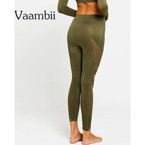 Flawless Knit Leggings Womens Sports Pants Tights Sport Female Gym Yoga Leggings Seamless High Waist Leggings For Fitness