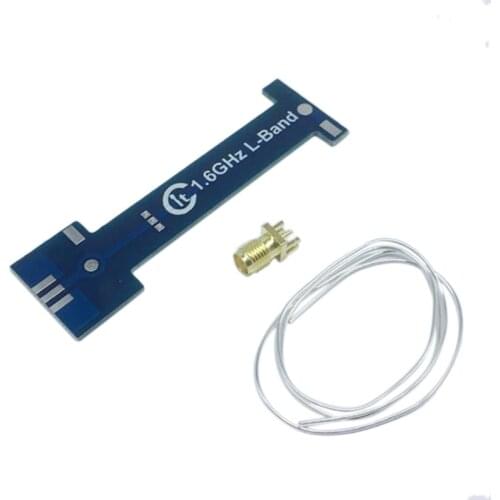 Relay Antenna 1.4-1.68GHz 1.6G Four-Arm Helical Antenna for SDR Radio Repair Accessories