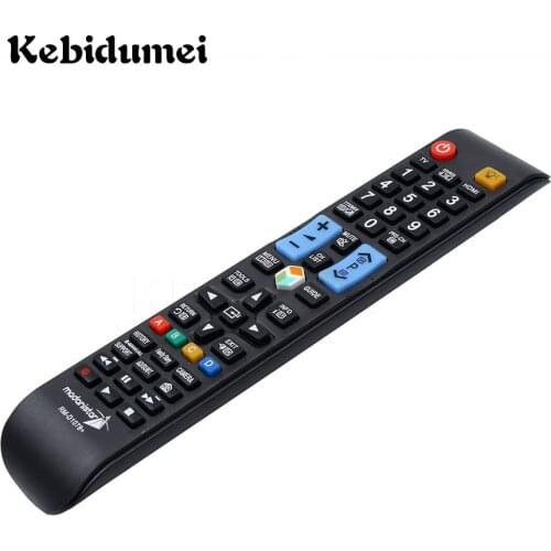 Kebidu Hight Quality Universal Smart Remote Control Controller For Samsung AA59-00638A AA5900786A 3D Smart LED TV Newest black