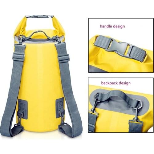20L 15L Drifting Bag Waterproof Dry Bag Backpack Canoe Kayak Rafting Floating Storage Bags Folding Boating Travel Kits