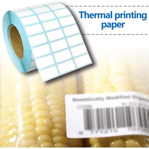 Waterproof Adhesive Thermal Paper Stickers Multi-functional Practical Convenient Label Supermarket Price Blank Print Stickers