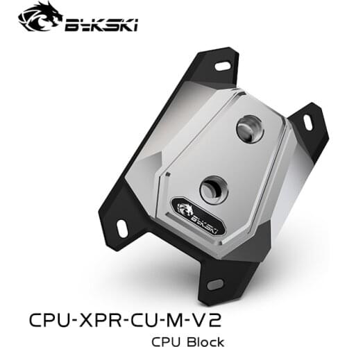 Bykski cpu watercooler for amd am3 am4 ryzen3 / 5/7 x470, intel lga 1150 1151 1155 1156 x99 x299 platform, metal edition cooler