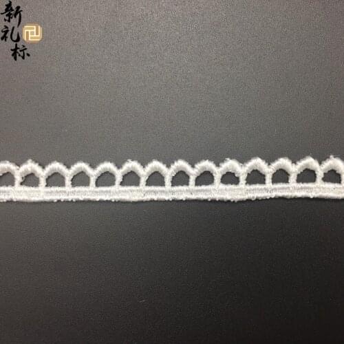X15307 clothing accessories DIY water-soluble lace new million simple take a small bar code polyester light lace milk hot sale