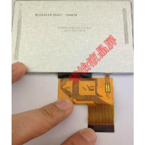 4.3 inch LCD screen assembly for industrial use