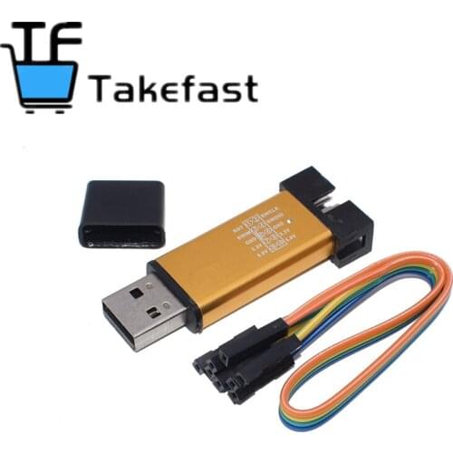 10PCS Stlink ST-Link V2 Mini STM8 STM32 Simulator Download Programmer Programming With Cover