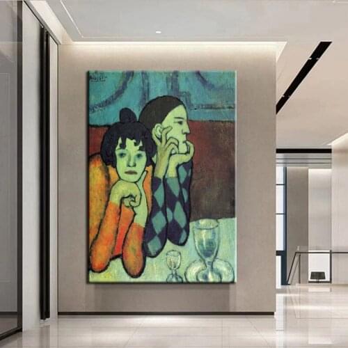 100% Hand Painted Famous Picasso Oil Paintings On Canvas Abstract Art Wall Handmade For Living Room Home Wall Decor Frameless