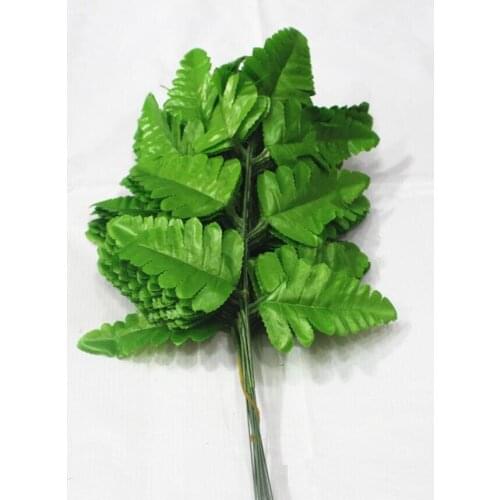 20pcs 7head Artificial Leaf Leaves Flowers For Wedding Party Home Holidays Venue Decoration Bouquet DIY Making