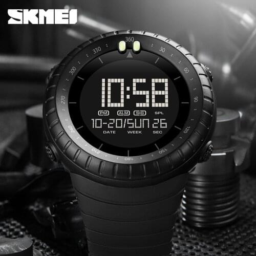 Luxury Digital Watch Men Top Brand SKMEI Sport Watches Count Down Led Electronic Wristwatch Waterproof Clock Man For 2021 New