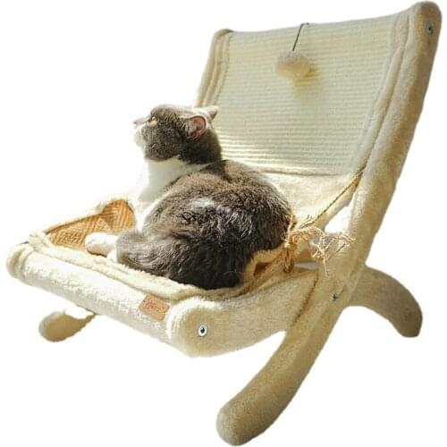 Cat Scratch Board Cat Nest Cat Chair Sun-Drying Four Seasons Universal Cat Climbing Frame Cat Bed Cat Hammock Homemade DIY