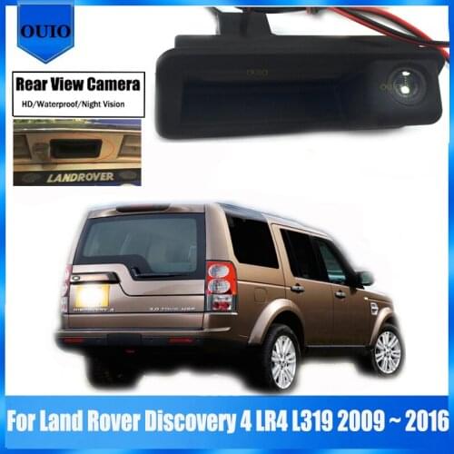 HD rear camera For Land Rover Discovery 4 LR4 L319 2009 ~ 2016 Waterproof Trunk Handle Camera Backup Parking Reversing Camera