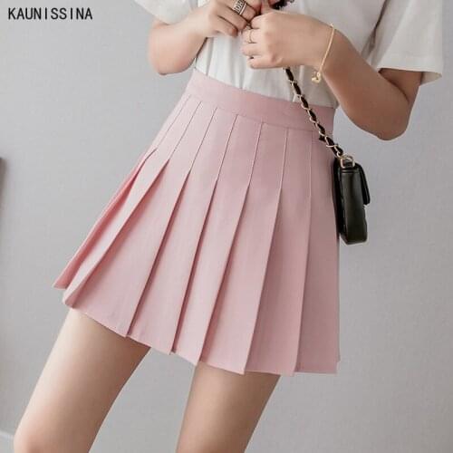 KAUNISSINA Women's Pleated Skirts