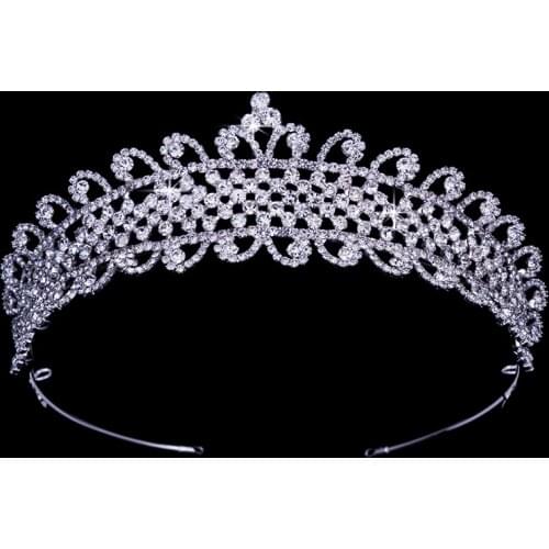 Crown HADIYANA Corona Princesa Elegant Charms Hair Jewelry For Women Wedding Or Party Zirconia BC3579 Accesorios para el cabello