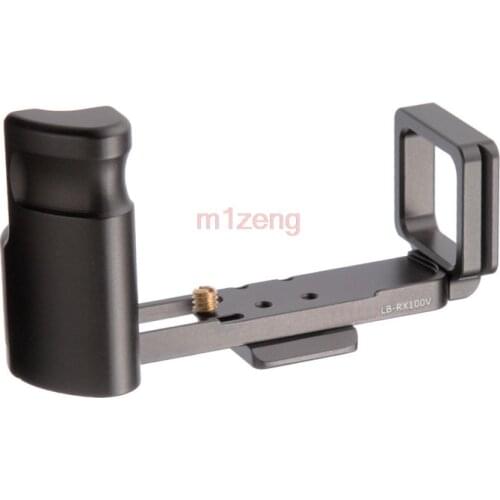 Quick Release L Plate/Bracket Holder hand Grip for Sony RX100 RX100II RX100III RX100IV RX100V RX100VI RX100M5 RX100M6 camera