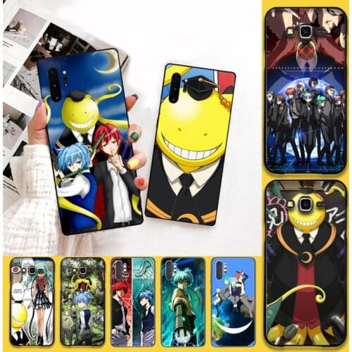 CUTEWANAN Assassination Classroom Soft Phone Case Capa For Samsung Galaxy Note20 ultra 7 8 9 10 Plus lite J7 J8 Plus 2018 Prime