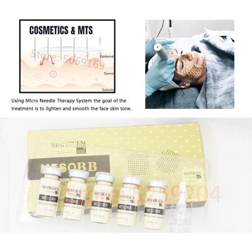 New Mesotherapy Brighten Solution BB Cream Glow Mesowhite Ampoule Starter Kit Whitening Serum Liquid Foundation for Anti Aging