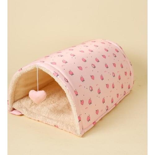 Pet supplies cat nest cat sleeping bag cat litter tunnel nest can provide four seasons pet nest pad cat and dog universal