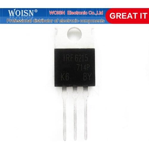 1pcs/lot IRF6215 IRF6215PBF TO-220 In Stock