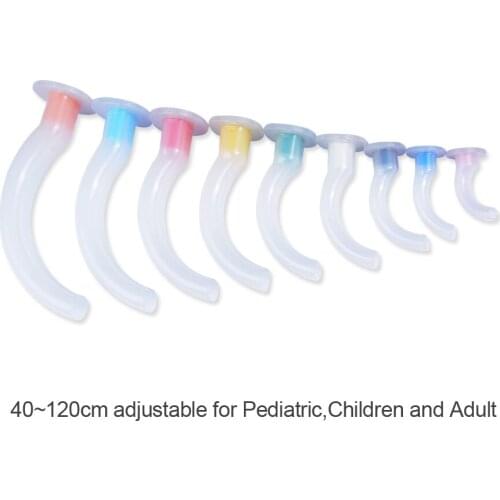 9 Pieces Disposable White Color Coded Airway Tube Gas Guide Tube For Patients Free Shipping