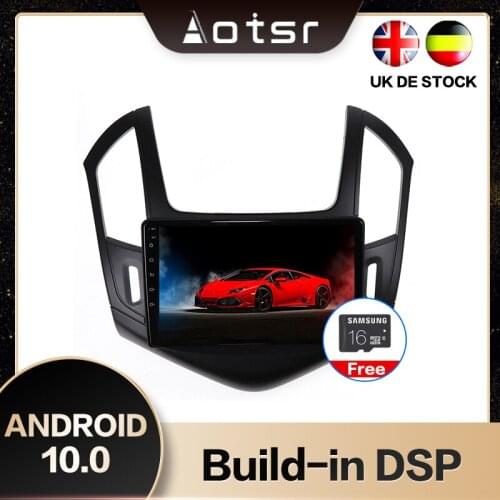 AOTSR New Android 10.0 GPS Navigation Car Stereo Player For Chevrolet CRUZE 2012-2015 Multimedia Player DSP CarPlay WIFI