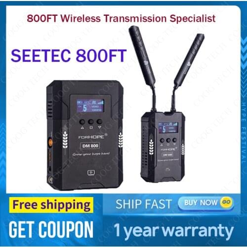 SEETEC 800FT WHDI HD Video Wireless Transmission System 3G 1080P Broadcast HDMI-compatible SDI Transmitter&Receiver PK Hollyland