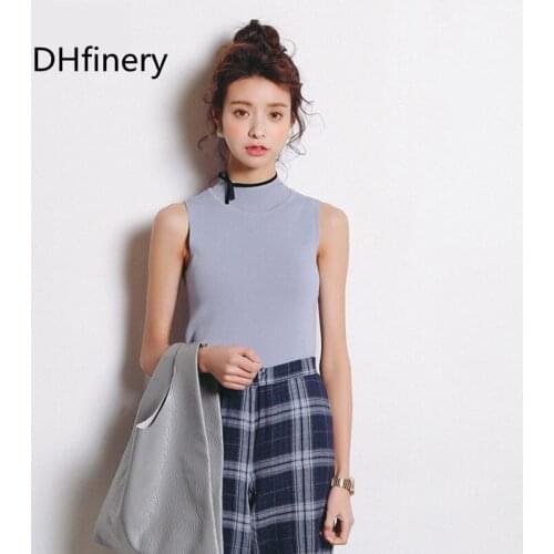 DHfinery Women's V-Neck Pullovers