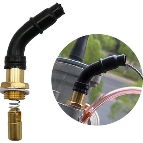 Black Handle Throttle Control, Tank Switch Gas Valve Fuel Petcock For PWK PE 24 28 30 32 34 36 38 40