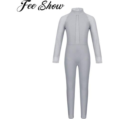 Gymnastics Leotard Ballet Dance Bodysuit Swimsuit For Kids Girls Ballerina Contemporary Modern Lyrical Stage Gym Dancing Costume