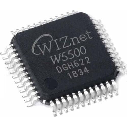 LQFP48 W5500 Microcontroller Ethernet Hardware TCP IP Protocol Stack Home Accessories LQFP48 W5500 Microcontroller