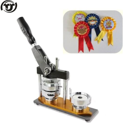 TJ Badge Button Maker Machine without mold