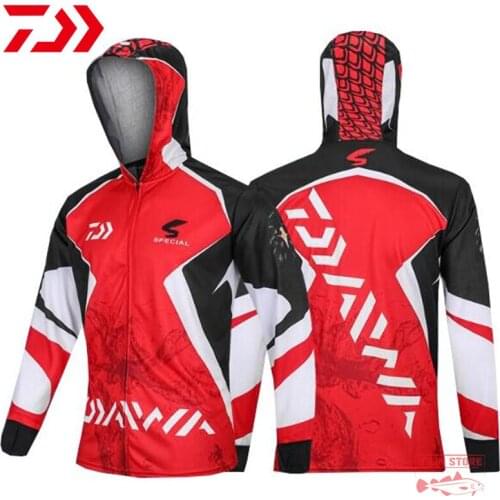 Fishing Clothing Long Sleeve Men Fishing Jacket Sunproof Breathable Coat Fishing Shirt For Trekking Climbing Fishing Clothes