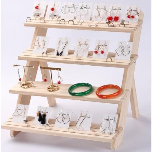 New Stud Earrings Organizer for Women Jewelry Holder Organizer Earrings Stand Display Jewellery Display Storage Support Bracelet