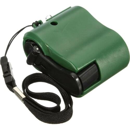 1PC Portable USB Emergency Charger Dynamo Hand Crank For Cellphones Transforms Mechanical Energy Into Electric Energy Chargers