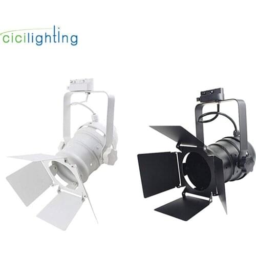 Industrial LED Track Light Clothing Shop Windows Showrooms Exhibition Spotlight COB LED Ceiling Rail Spot Lamp for Bar Stage