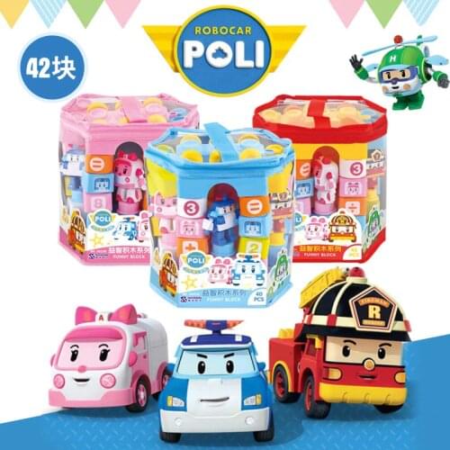 Блочные конструкторы ROBOCAR POLI China At AliExpress
