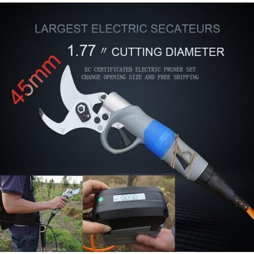 Orchard Pruning Cutting diameter 47MM CE certified trimmer rechargeable