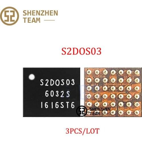 SZteam 3Pcs/Lot S2DOS03 S2D0S03 For Display Power Supply IC PMIC Samsung S7 S7Edge G930F G9350 Integrated Circuits Circutos