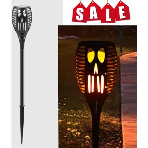 Outdoor Led Solar Lights Flickering Dancing Flame Torch Solar Lighting Waterproof Lamp For Garden Decoration Landscape Lawn Path