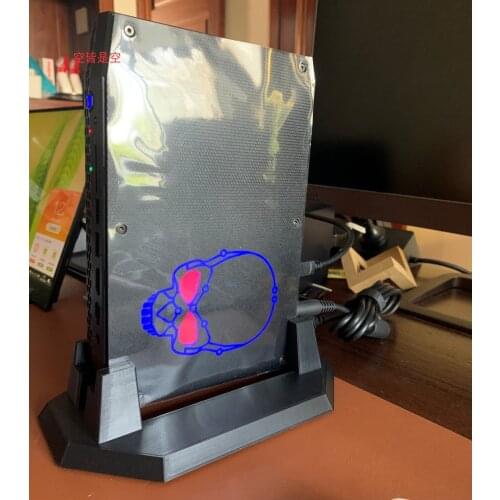 Cooling Heat Sink Rdiator For Intel NUC8I7HNK Mini PC 8705G Hades Canyon VESA DIY Bracket Vertical Base Computer Back Mounted