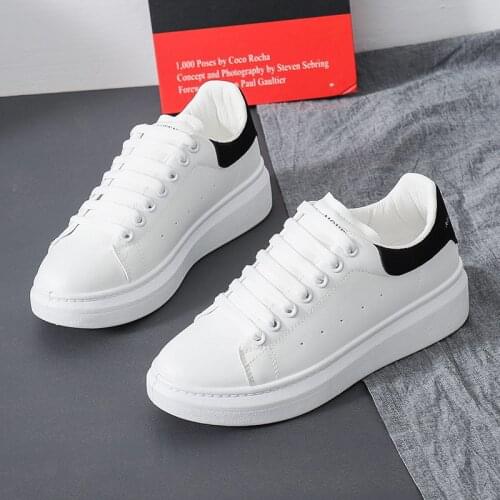 2021 Hot Sale Women Tennis Shoes White Chunky Increasing 3cm women Sneakers Gym Female Sport Walking Trainers Tenis Feminino