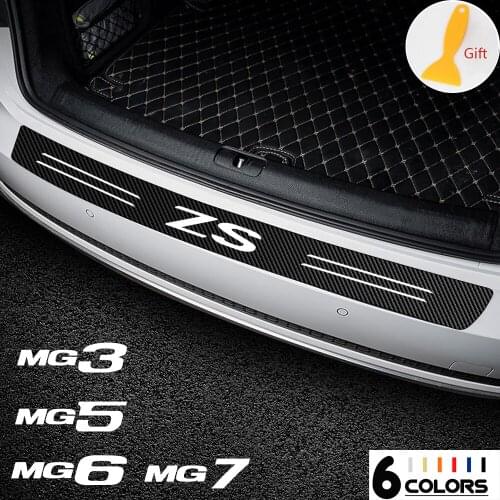 For Morris Garages ZS MG 3 MG 5 1pcs Carbon Fiber Vinyl Car Wrap Sheet Roll Film Sticker Motorcycle Automobile Styling Decals
