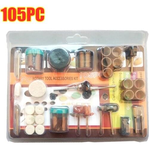 105pcs Mini Electric Drill Grinder Rotary Tools For Cutting/Carving/Grinding/Cleaning And Polishing Set Electric Power Tools