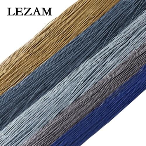 20meter 1mm Wax Cord For Necklace Bracelet Jewelry Making Rope Cord Findings Accessories
