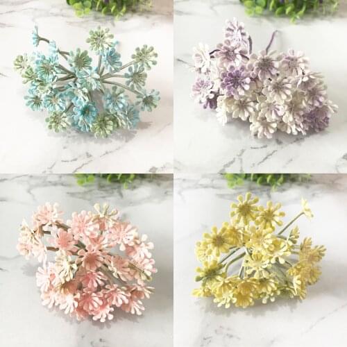 3PCS Home wedding decoration scrapbook christmas decorative flower wreath artificial plants diy Garlands material fake grass