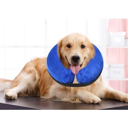 Pet Accessories Dog Cat Swimming Ring Inflatble Swim Neck Pillow Fabric Cover